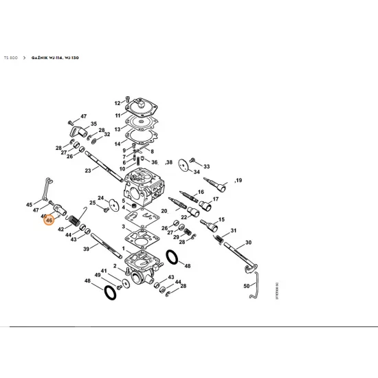 STIHL  Pierścień zabezpieczający 4224 122 9004